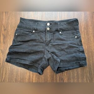 Women's Guess Jeans Black Denim Shorts